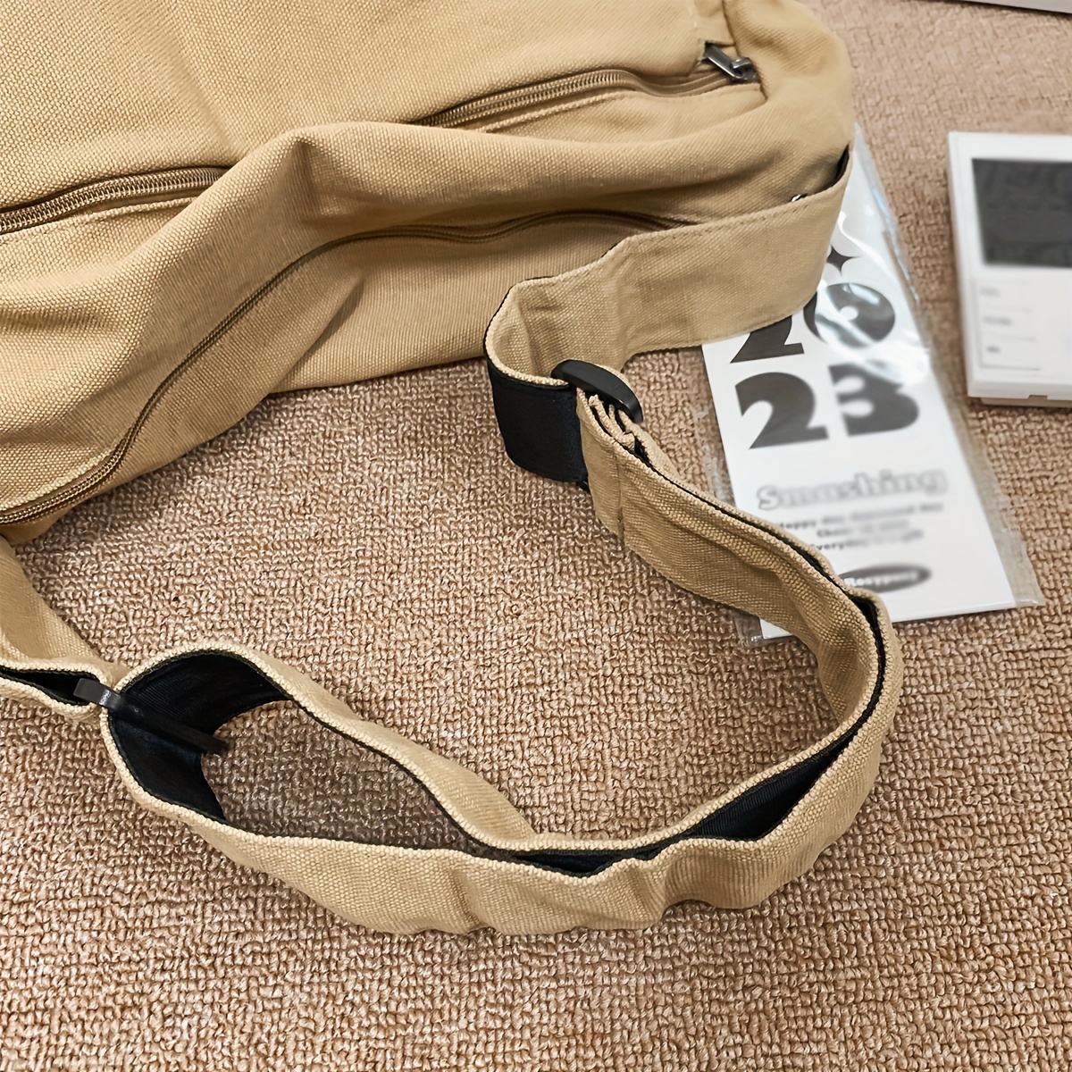 Cool Vintage Y2K Hobo Crossbody Bag In 4 Colors, Durable Canvas Large Capacity Trendy Sling Bag, For School Business Outdoor Party Supplies, Gift details 11