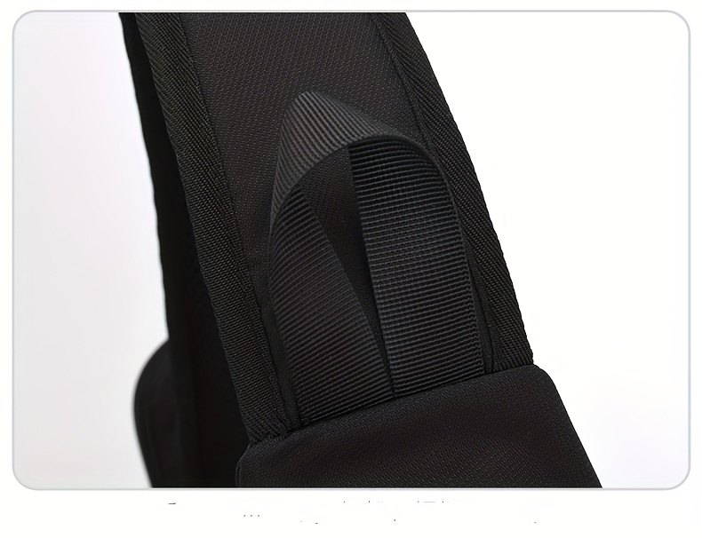1pc mens chest bag single shoulder chest bag outdoor leisure waterproof multi functional large capacity details 12