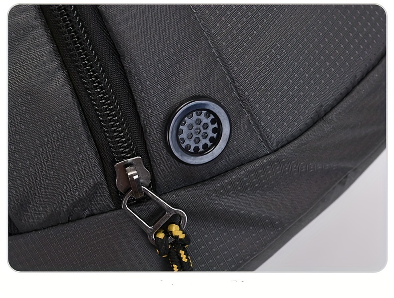 1pc mens chest bag single shoulder chest bag outdoor leisure waterproof multi functional large capacity details 13