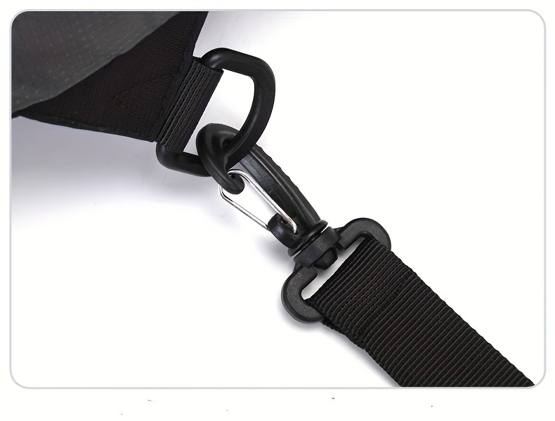 1pc mens chest bag single shoulder chest bag outdoor leisure waterproof multi functional large capacity details 14