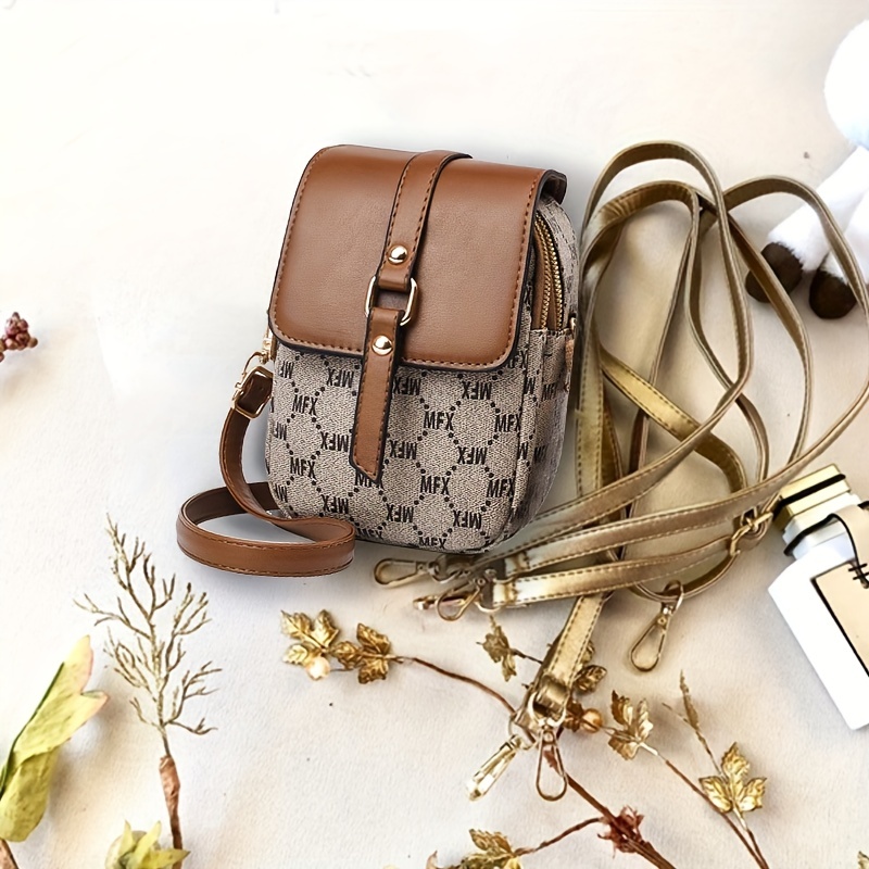 mobile phone bag shoulder crossbody coin card purse bag casual travel bag details 0
