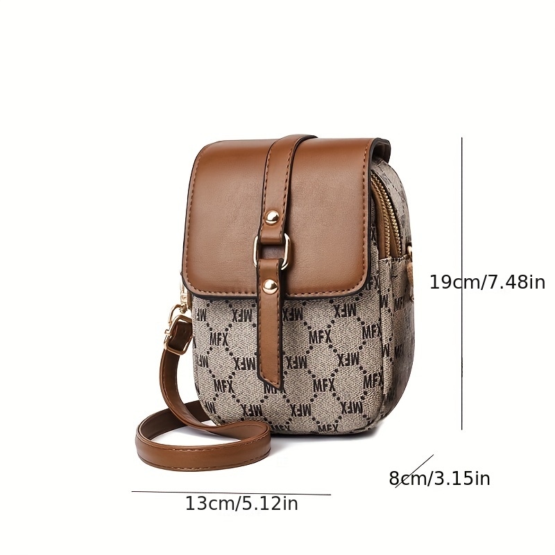 mobile phone bag shoulder crossbody coin card purse bag casual travel bag details 5