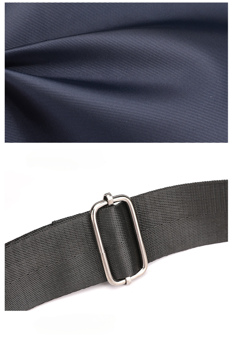 mens shoulder bag messenger bag fashion large capacity multi pocket waterproof casual bag details 18