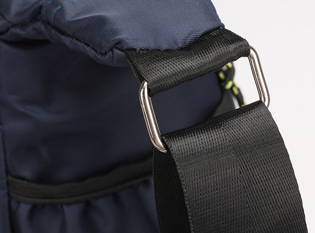 mens shoulder bag messenger bag fashion large capacity multi pocket waterproof casual bag details 19