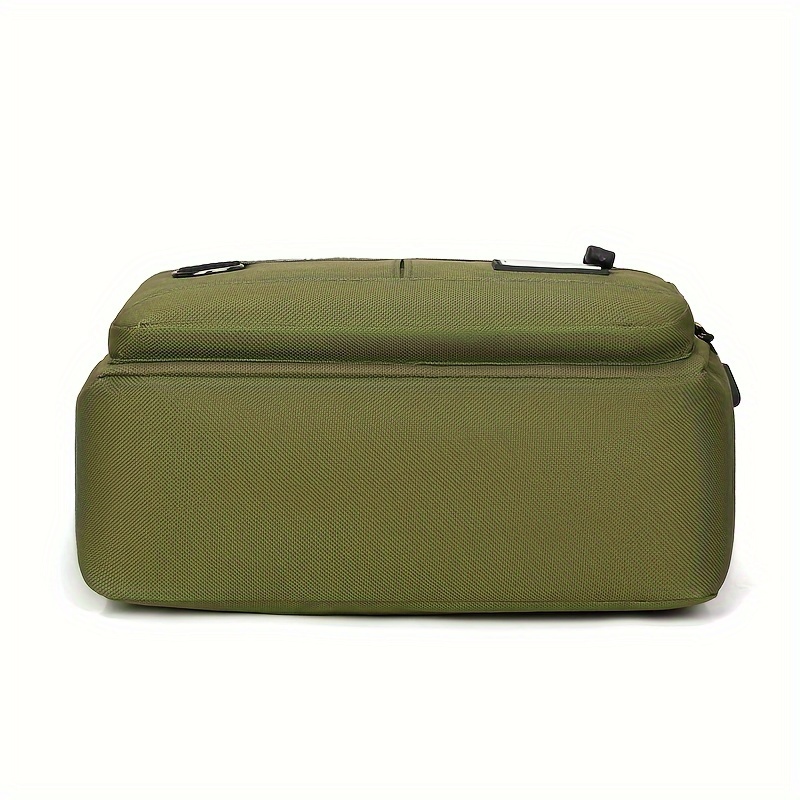 1pc mens trendy fashion bag nylon cloth large capacity zipper closure crossbody bag details 2