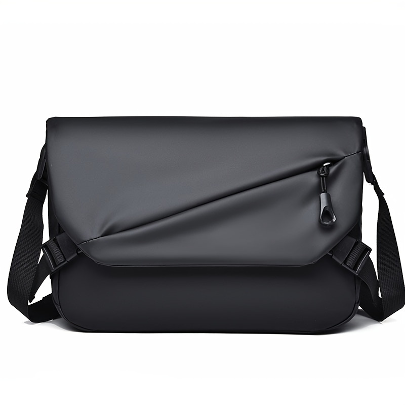1pc mens new business multifunctional shoulder messenger bag mens nylon fashion simple bag details 1