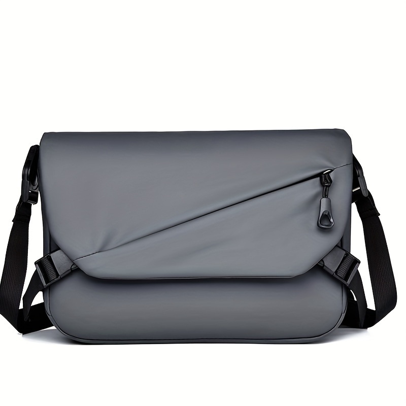 1pc mens new business multifunctional shoulder messenger bag mens nylon fashion simple bag details 4