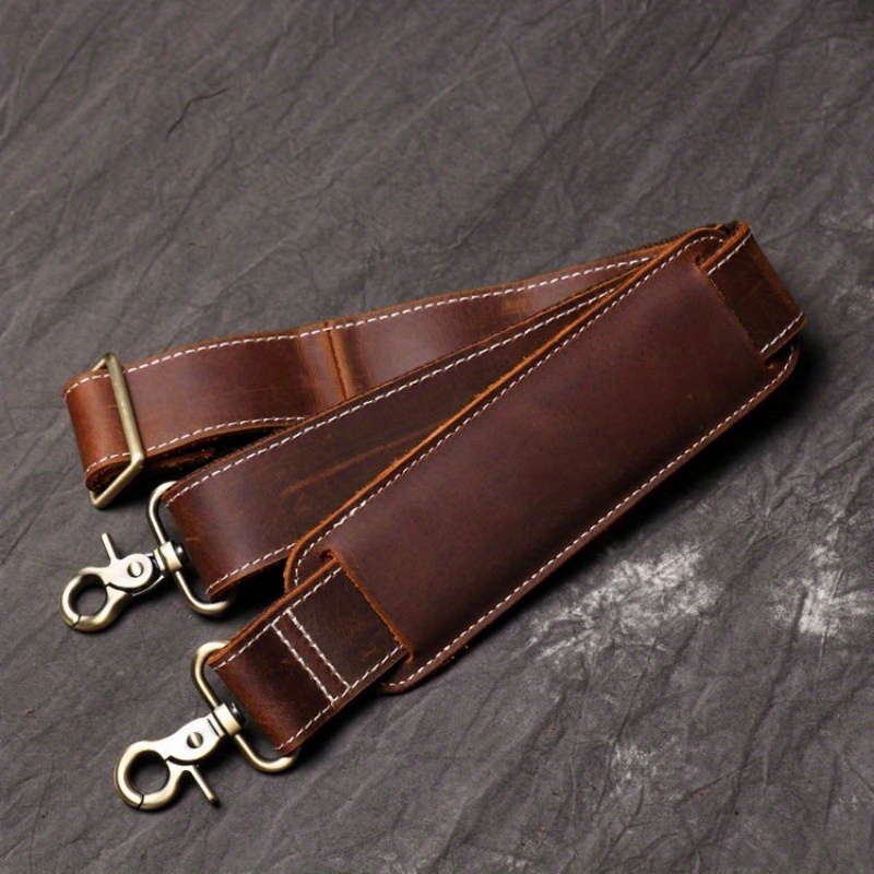 mens genuine leather tote travel bag vintage first layer cowhide shoulder crossbody bag large capacity duffle bag ideal choice for gifts details 8