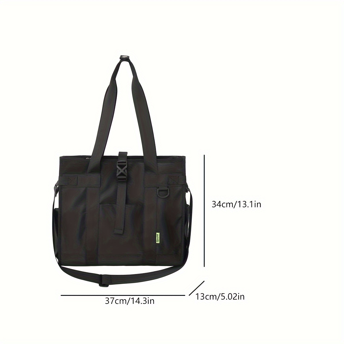 1pc mens trendy crossbody bag large capacity shoulder bag fashion all match tote bag details 0