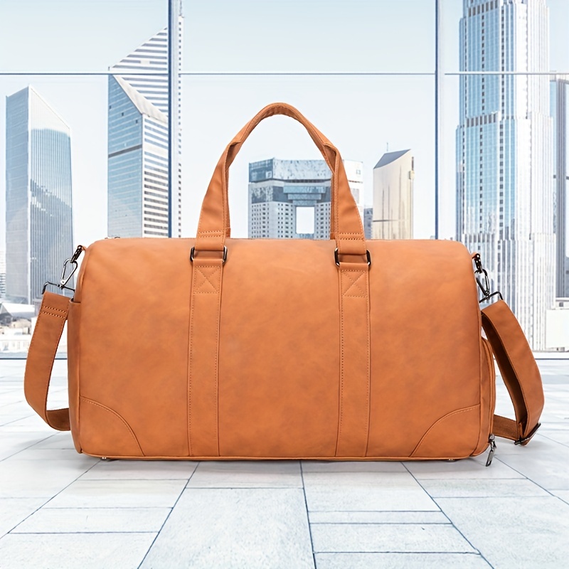 new luggage bag large capacity duffle bag waterproof travel bag women travel bag portable sports bag mens gym bag details 4