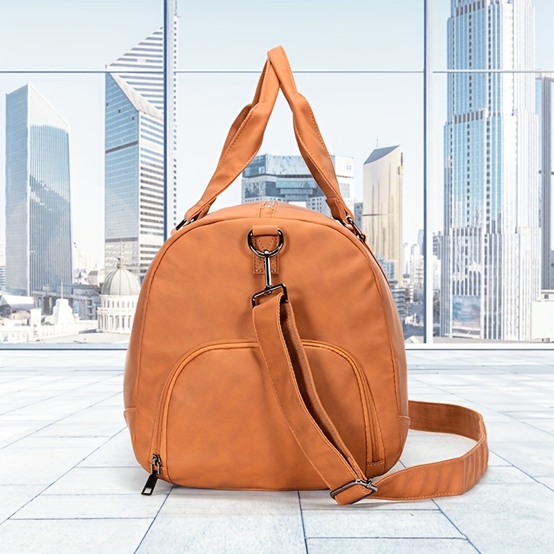 new luggage bag large capacity duffle bag waterproof travel bag women travel bag portable sports bag mens gym bag details 5