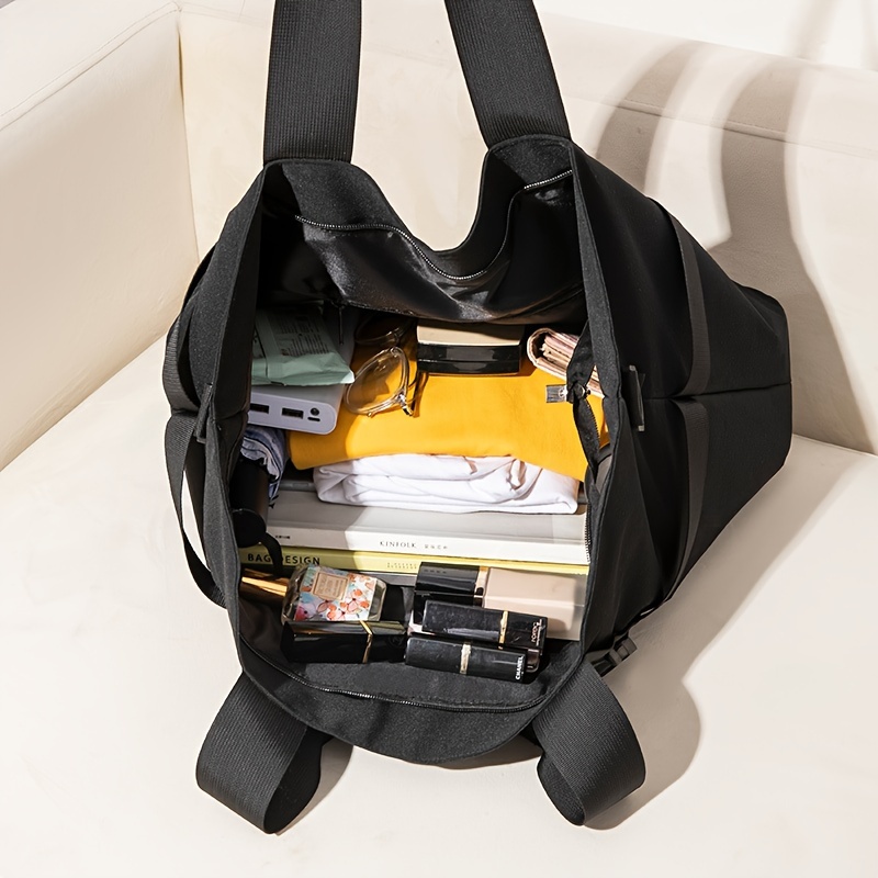 casual large capacity handbags, 1pc mens casual large capacity handbags cross body bags commuter daily tote bags details 7