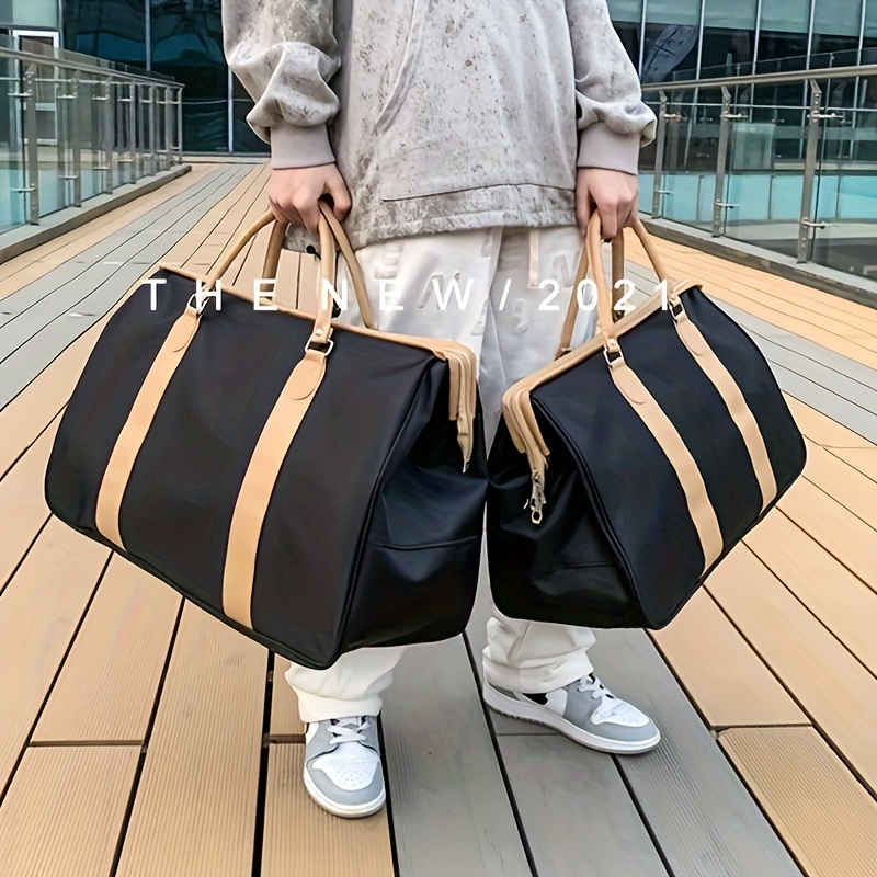 1pc mens sports yoga nylon fitness bag dry wet separation swimming bag short distance travel bag large capacity storage luggage bag details 4