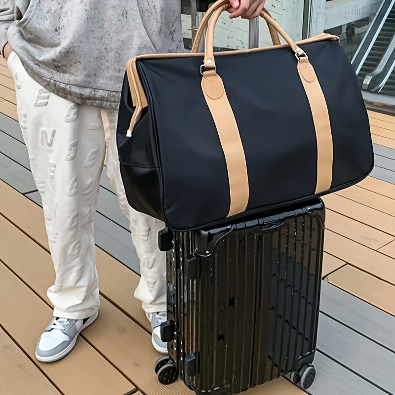 1pc mens sports yoga nylon fitness bag dry wet separation swimming bag short distance travel bag large capacity storage luggage bag details 5