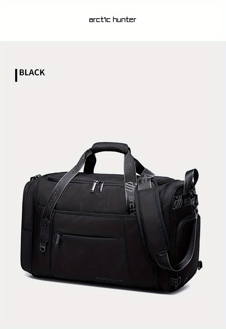 multifunctional sports bag waterproof large capacity travel duffel bag with shoes compartment suitable for fitness exercise and outdoor travel details 8