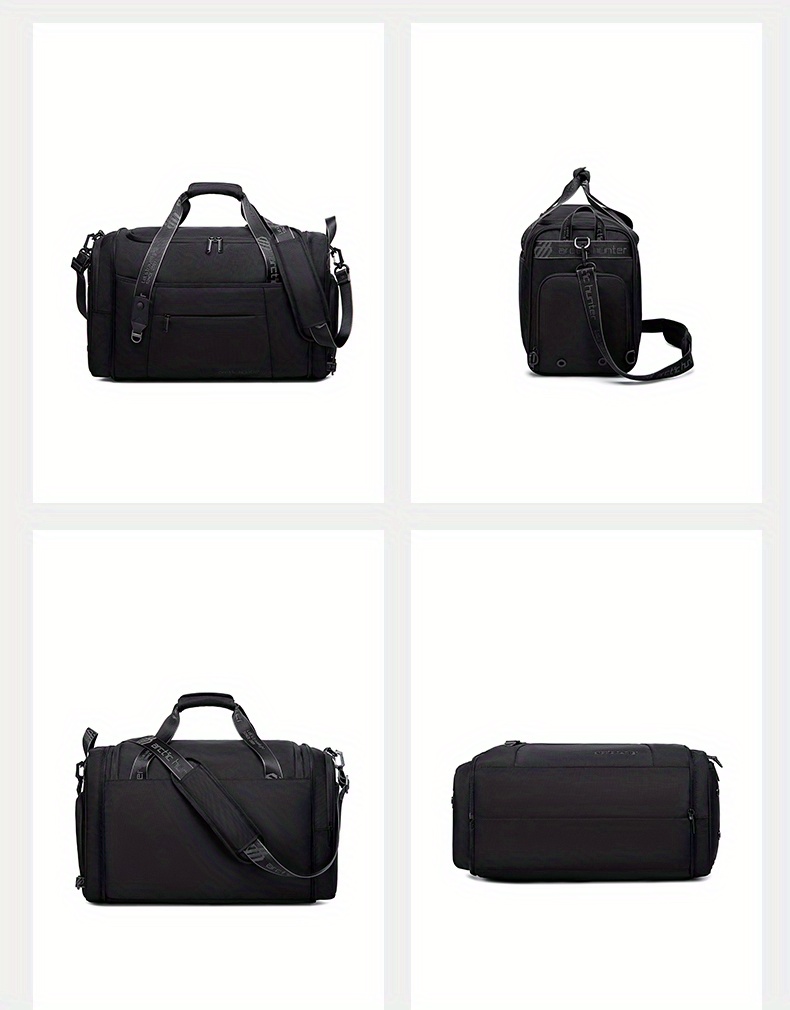 multifunctional sports bag waterproof large capacity travel duffel bag with shoes compartment suitable for fitness exercise and outdoor travel details 9