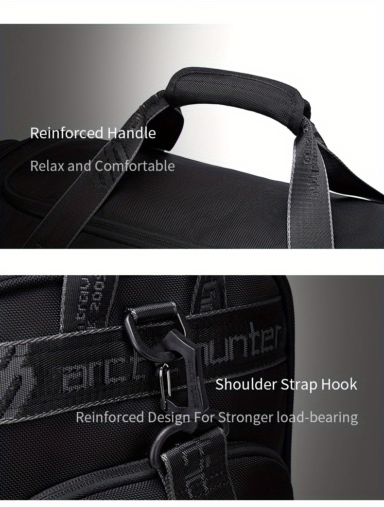 multifunctional sports bag waterproof large capacity travel duffel bag with shoes compartment suitable for fitness exercise and outdoor travel details 11