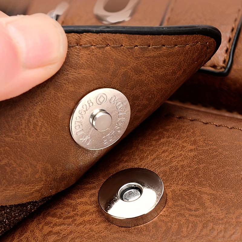 retro minimalist square shoulder bag classic textured business messenger bag details 6
