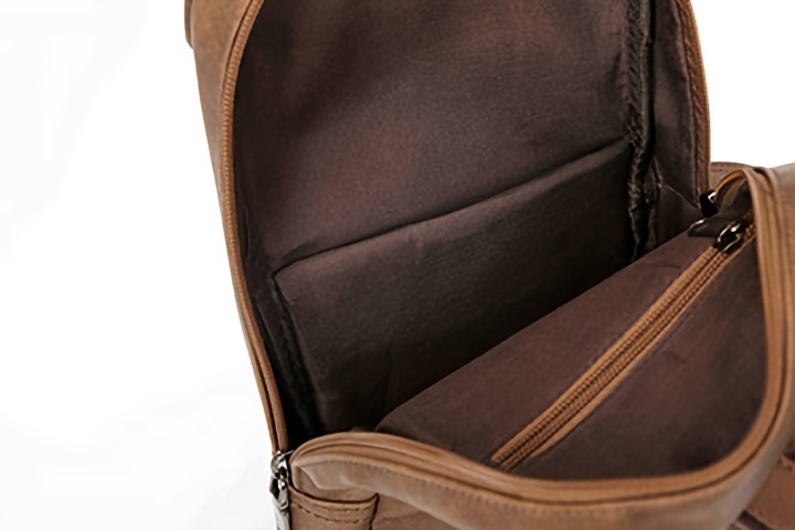 vintage multi pocket sling bag solid color textured crossbody bag with mini credit card case details 20