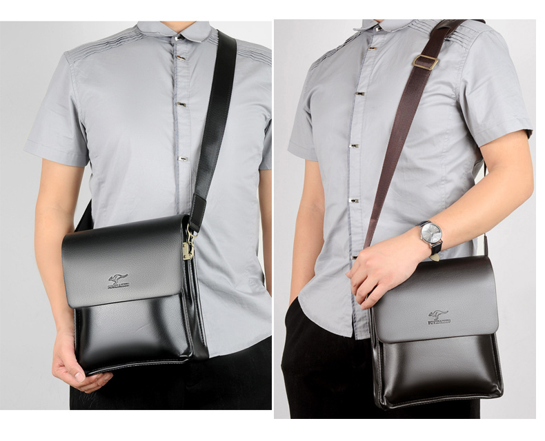 vintage casual multi pocket messenger bag solid color flap shoulder bag perfect crossbody bag for daily use details 6
