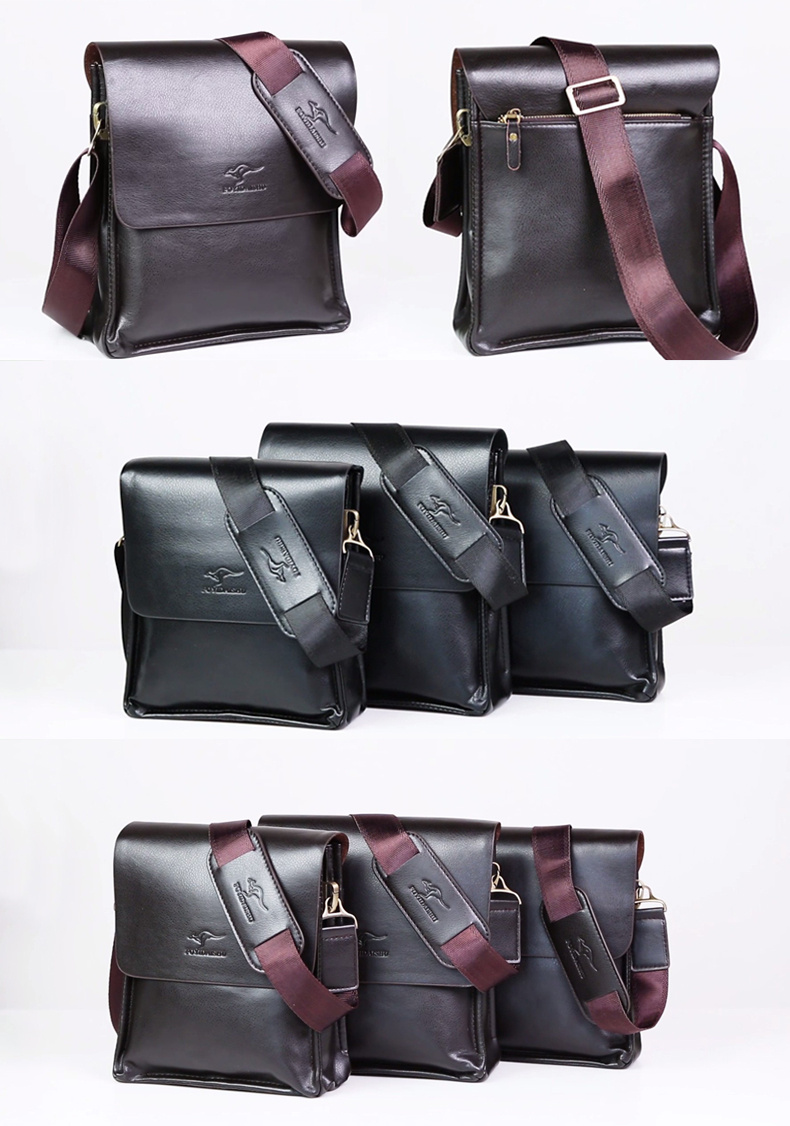 vintage casual multi pocket messenger bag solid color flap shoulder bag perfect crossbody bag for daily use details 8
