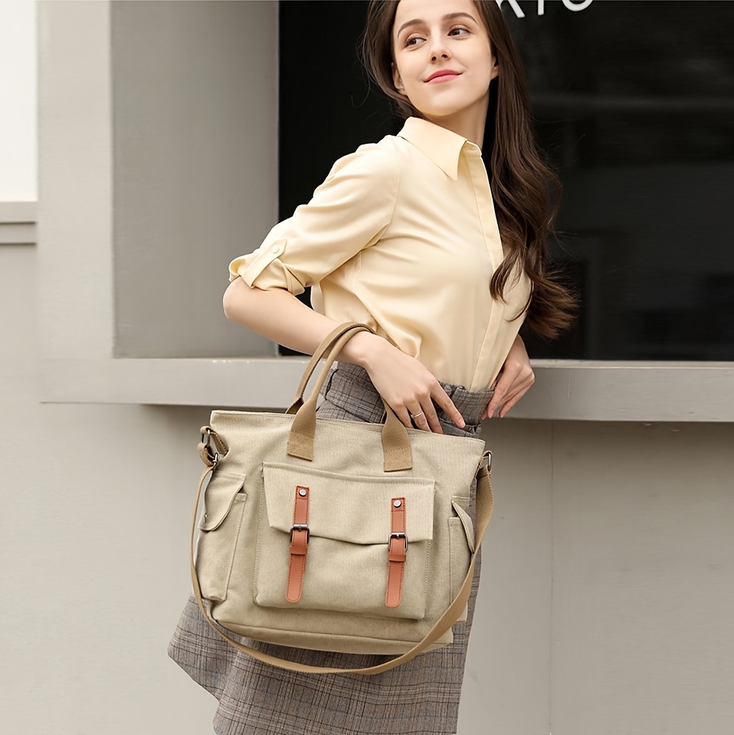 large capacity casual luggage crossbody bag for travel all match versatile shoulder bag with multi pockets details 4