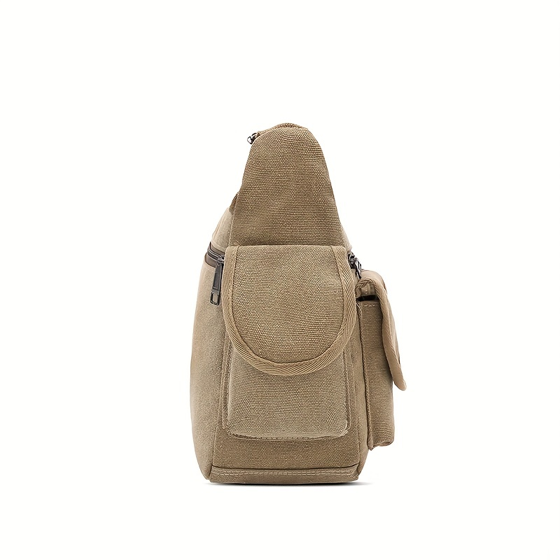 vintage hobo crossbody bag zipper casual shoulder bag casual all match bag for travel details 0