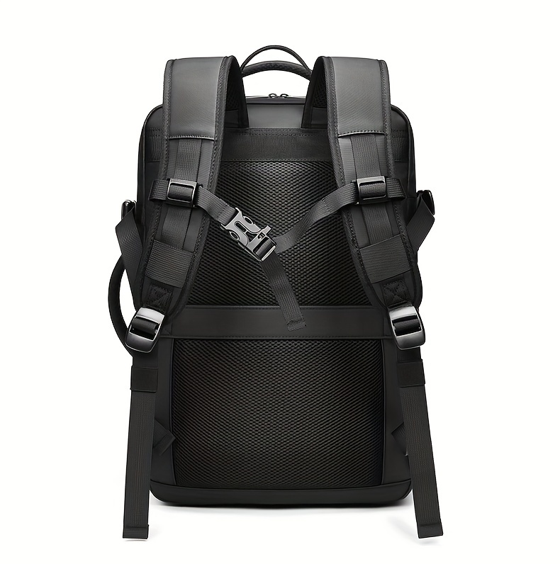 expandable travel business laptop mens backpack large capacity waterproof with external usb charging port commuter backpack details 18