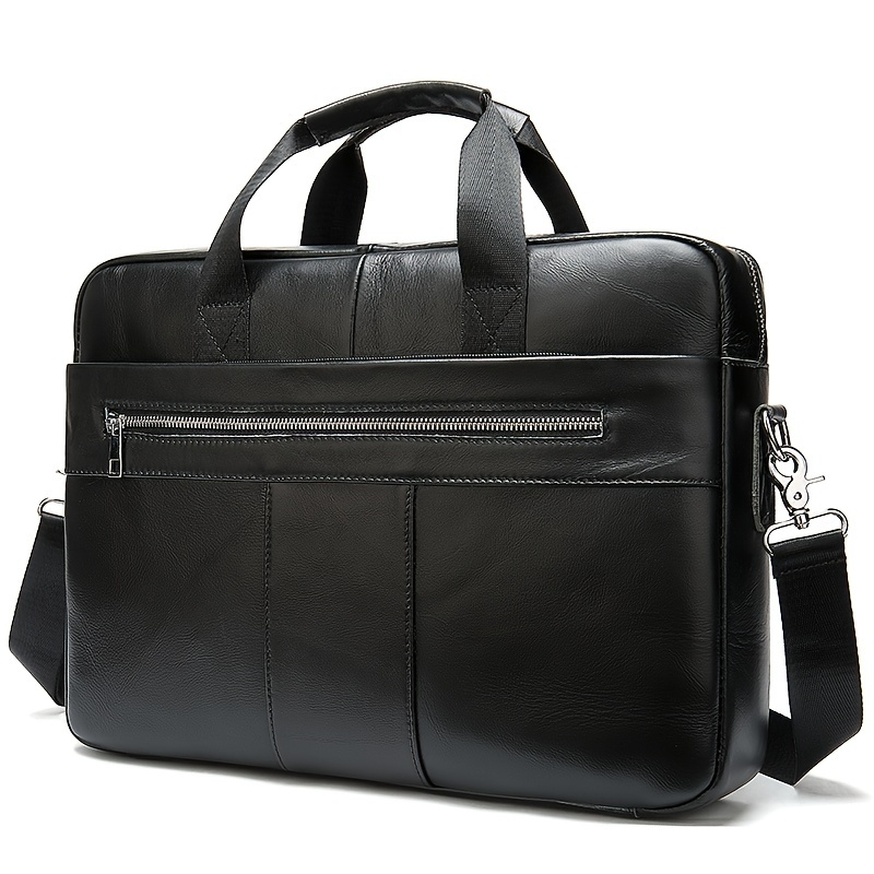 Genuine Cowhide Leather Briefcase, Business Bag Computer Bag, Business Briefcase Gifts For Him For Valentine s Day Gift details 5