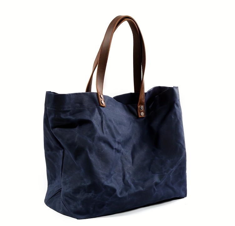 Retro Outdoor Computer Bag For Men And Women, Casual Canvas Tote Bag, Waterproof Large Capacity Messenger Bag details 3
