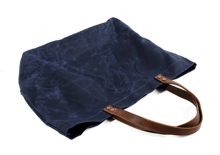 Retro Outdoor Computer Bag For Men And Women, Casual Canvas Tote Bag, Waterproof Large Capacity Messenger Bag details 6
