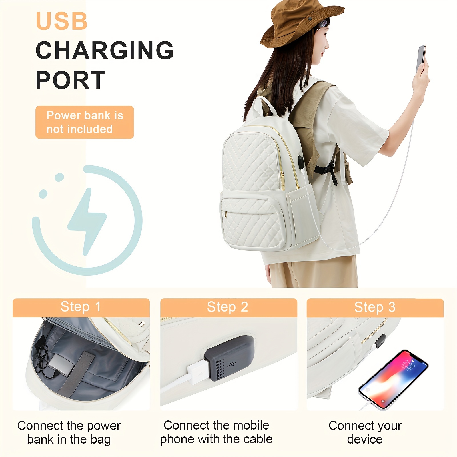 backpack womens trendy large capacity computer backpack mens junior high school high school student college student schoolbag travel boarding backpack details 0