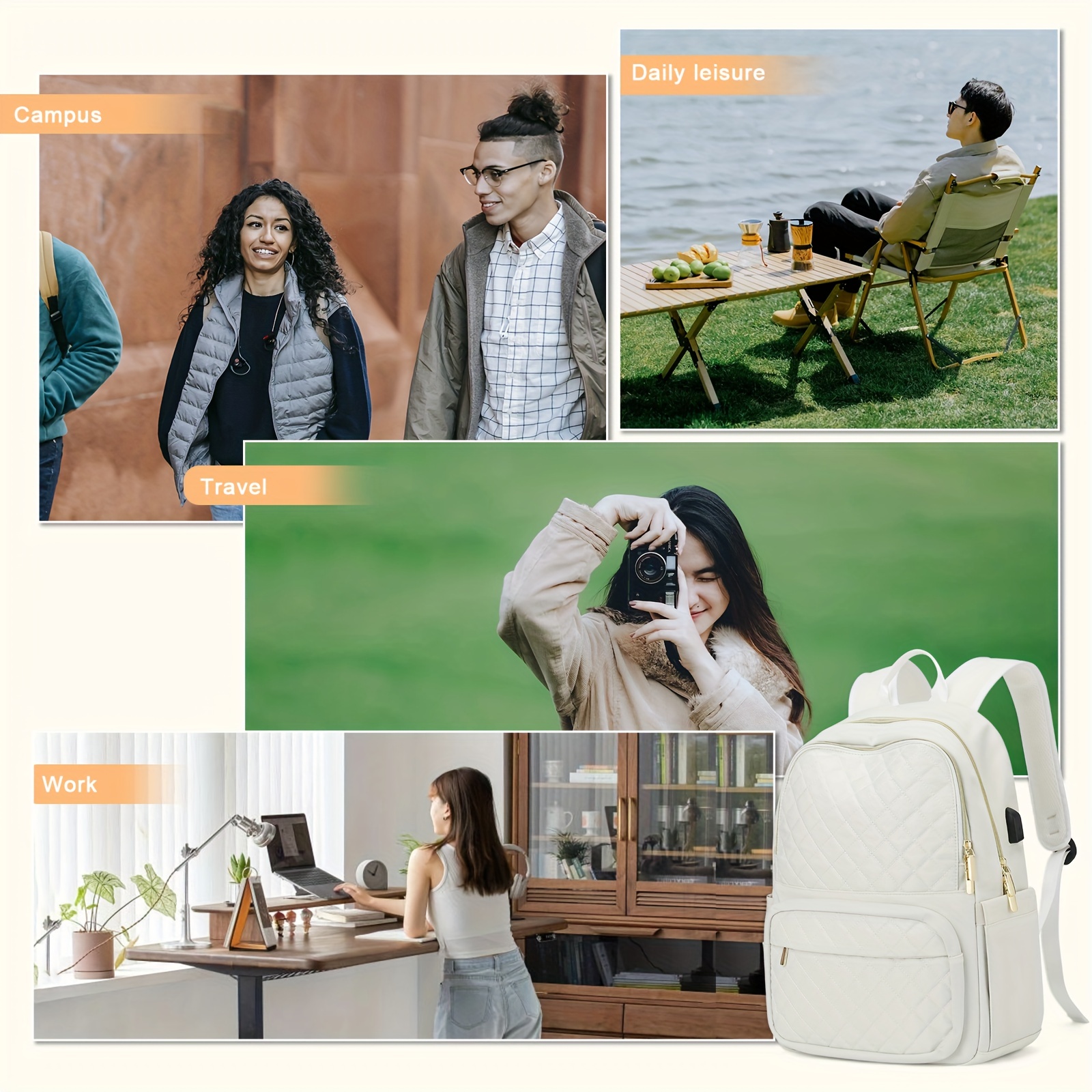 backpack womens trendy large capacity computer backpack mens junior high school high school student college student schoolbag travel boarding backpack details 6