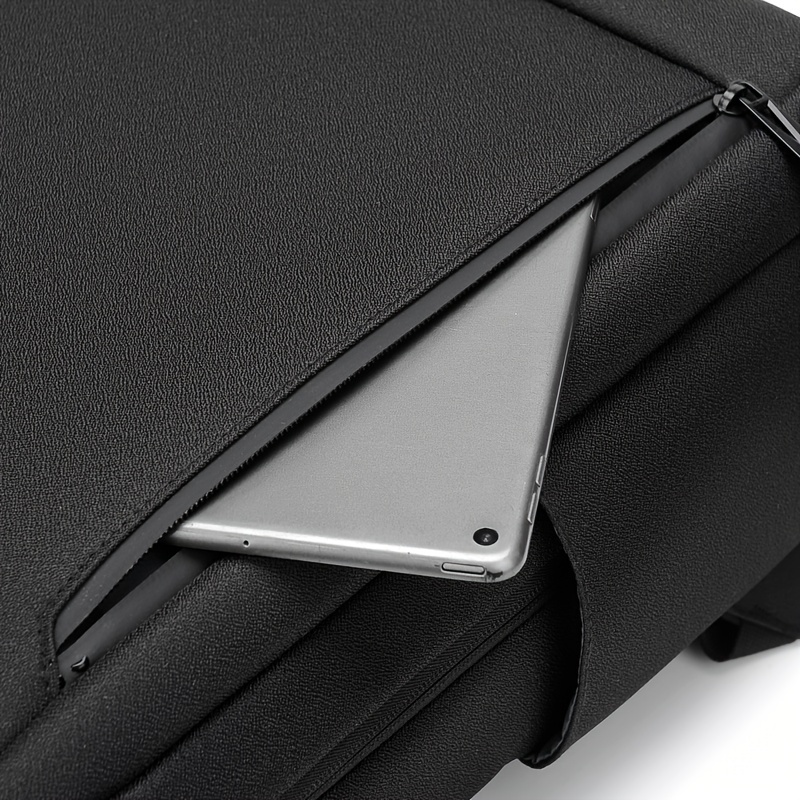 business computer backpack trendy waterproof wear resistant lightweight shoulder bag mens casual travel notebook computer bag details 11