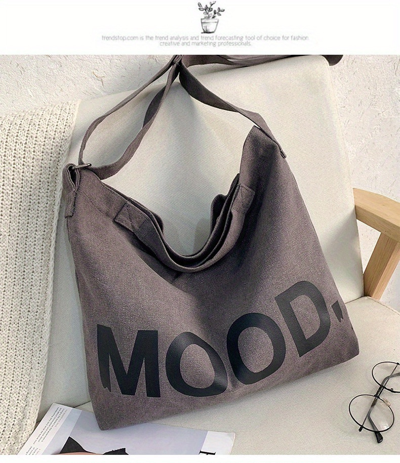 canvas bag high capacity womens handbags shoulder bags simplicity totes bag details 2