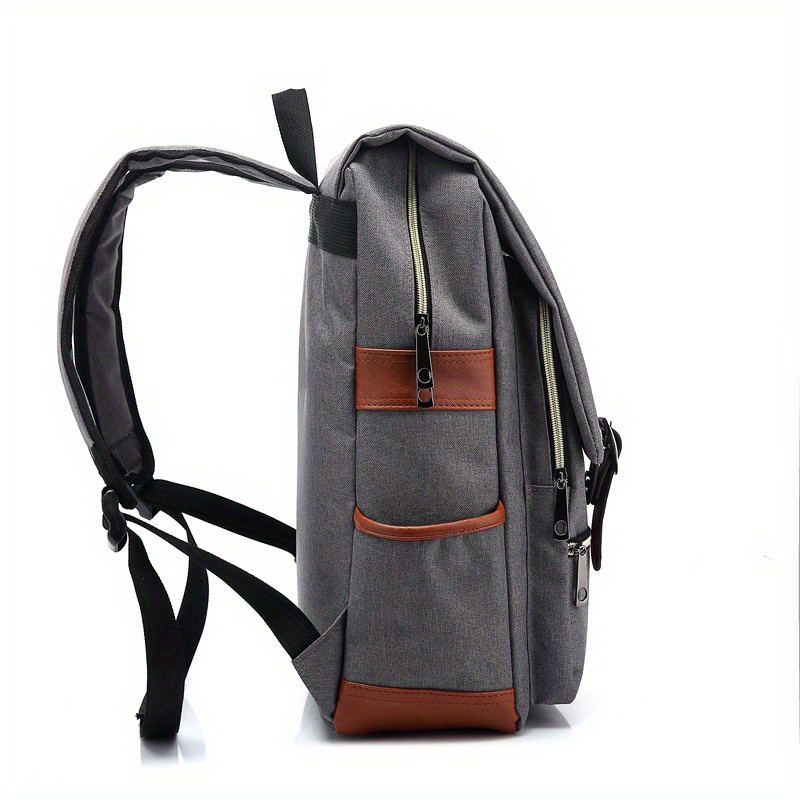 high school mens backpack three dimensional schoolbag notebook junior three bag cover type backpack ladies office workers details 5