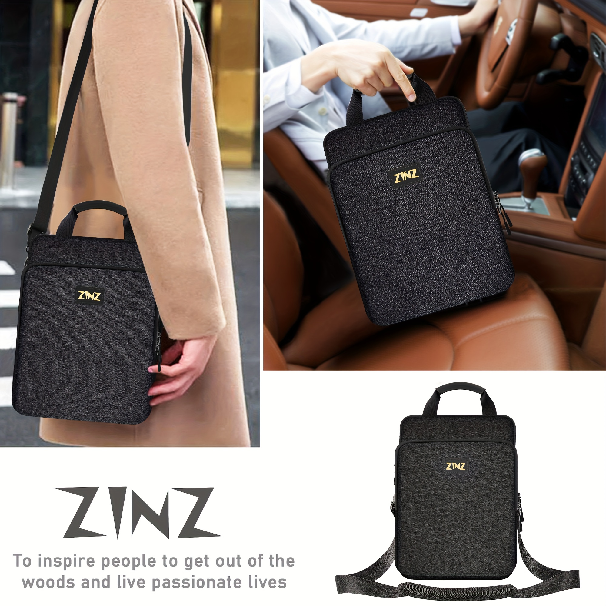 Trendy And Minimalist Office Computer Storage Bag, Lightweight And Portable Tablet Bag For Work Documents details 4