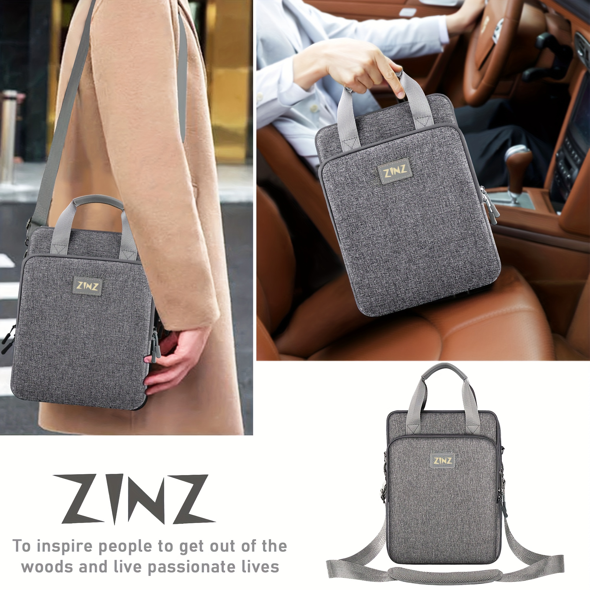 Trendy And Minimalist Office Computer Storage Bag, Lightweight And Portable Tablet Bag For Work Documents details 6