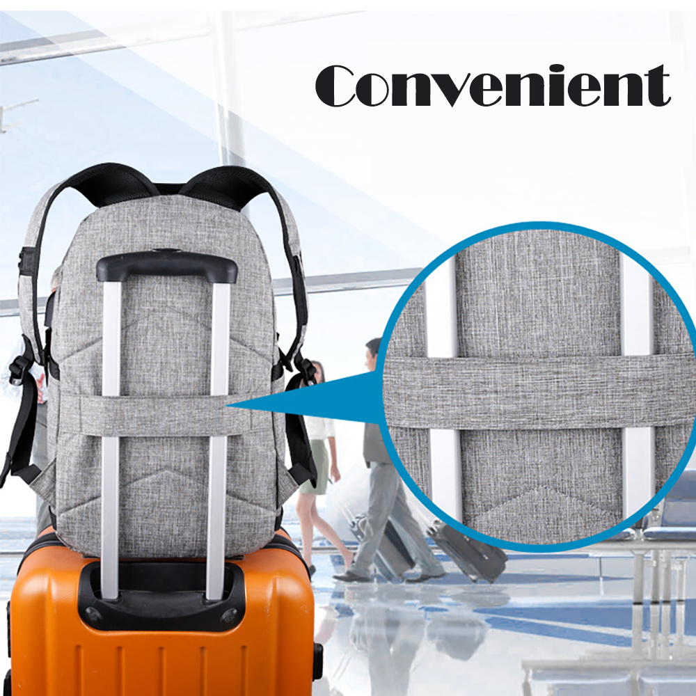 laptop backpack, laptop backpack business travel anti theft backpack for men and women slim durable waterproof college school backpack computer backpack for laptop notebook details 4