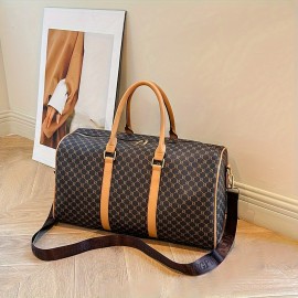 1pc Men's Hand-held Bag, PU Leather Hand Bag
