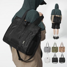 1pc Men's Trendy Crossbody Bag, Large Capacity Shoulder Bag, Fashion All-match Tote Bag