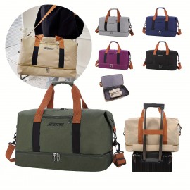 1pc Men's Waterproof Handbag, Travel Shoulder Crossbody Bag