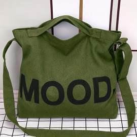 Canvas Bag, High Capacity Women's Handbags Shoulder Bags, Simplicity Totes Bag , School bags, Valentines Gifts