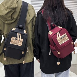 New Chest Bag, Casual Shoulder Bag, Nylon Tablet Computer Bag