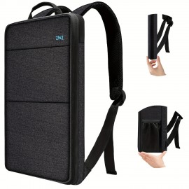 1pc Laptop Backpack, Simple And Stylish, Large Capacity Ultra-thin Portable Laptop Backpack