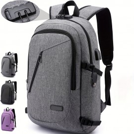 Laptop Backpack, Business Travel Anti-Theft Backpack For Men And Women, Slim Durable Waterproof College School Backpack, Computer Backpack For Laptop Notebook