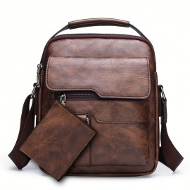 Dark Brown + Short Wallet 2-piece Set