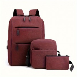 Three Piece Red