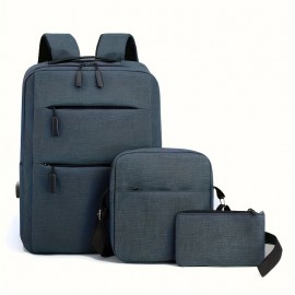 Three-piece Blue
