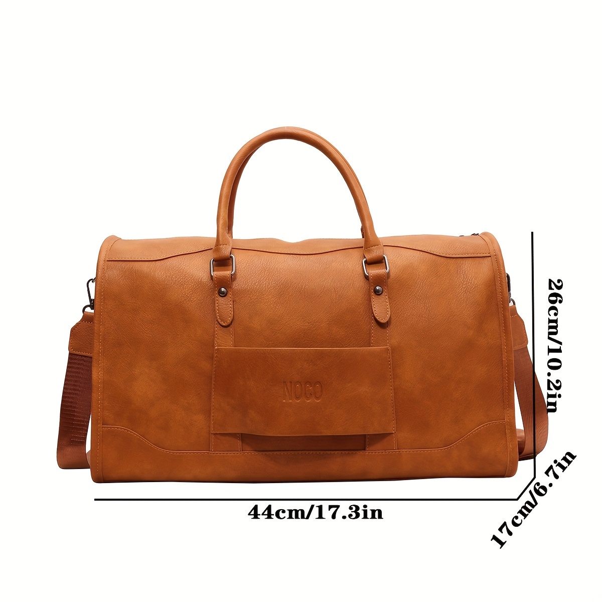 1pc mens large capacity handbag short distance travel bag fashion fitness bag short term travel storage bag details 0
